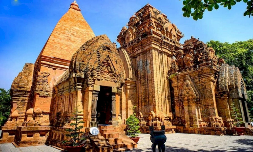 Ponagar Temple is one of the most iconic Cham architectural complexes in Central Vietnam